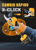 Podadoras eléctricas profesionales PRU45PLUS de 45mm, tijeras de podar inalámbricas de 1150W para huertos, árboles frutales, poda de ramas de olivares - details 4
