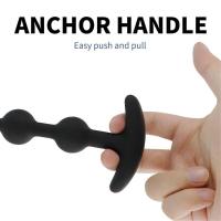 Leten Silicona Suave Dildo Expansor de Anus con Masaje Prostaléfico Juguete de Autoestimulación para Hombres - details 8