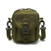 Glovento - Bolso Táctico Diagonal Molle Camuflaje Multiusos Impermeable Pechera - details 6
