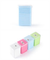 Almohadillas de Limpieza de Uñas KADS 4 Colores Sólido y Duradero Pad de Algodón para Esmalte de Uñas Buen Absorción de Agua - details 4