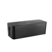 Cubierta de bambú y madera caja de control de polvo enchufe panel de enchufe caja de almacenamiento caja organizadora de alambre - details 1