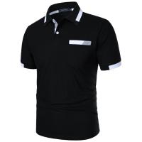 Camisa Polo Para Hombre Verano Manga Corta Clásica Con Botones Ajustada Ligera Transpirable Moda Streetwear Polyester - details 2