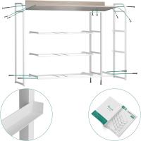 Cajonera de Tela Extraíble de 7 Cajones Almacenamiento de Tela Cómodo para Sala de Estar, Dormitorio, Habitación Infantil Gris Oscuro - details 23