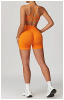 Pantalones de Yoga sin Costuras de Cintura Alta Secado Rápido para Verano - details 20