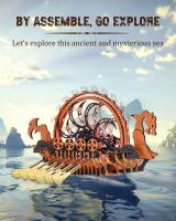 Robotime Rokr Vikingship Modelo Móvil de Madera Ecológica Juguete 3D para Niños - details 10