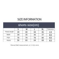 Pantalones cortos deportivos con agujeros degradados para yoga y levantamiento de cadera, pantalones cortos sin costuras para gimnasio y fitness, pantalones cortos de entrenamiento para mujer - details 2