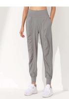 Pantalones de Yoga para Mujer de Secado Rápido Suelto, Cansado, Plisado, Bolsillos, Para Correr, Capris, Pantalones Deportivos - details 18