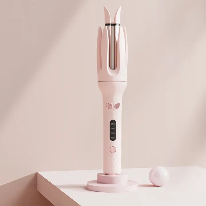 Negative Ions Automatic Hair Curler 28mm Electric Ceramic Curling Hair Stick Rotating Curl Waves Anti-Tangle Curling Iron Styler - 1