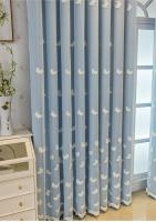 Cortinas Opacas grandes con Ojales para salón, Doble capa,Aislantes térmicas, para patio, cocina y dormitorio,1 Pieza - details 4