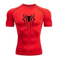 Camiseta Deportiva de Rápido Secado Manga Corta Rashgard Top para Hombres - details 2