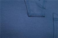 Camisetas informales de algodón para hombre del día del padre, camiseta clásica con cuello en V de Color sólido, camisetas de manga corta de alta calidad para hombre - details 16