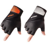 Guantes de entrenamiento para hombre y mujer, guantes de ejercicio para levantamiento de pesas, ciclismo, gimnasio, entrenamiento, transpirables y cómodos, 1 par - details 2