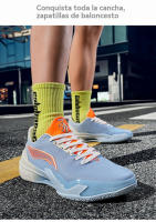 Zapatos de hombre de verano transpirables juveniles casuales de baloncesto. - details 11