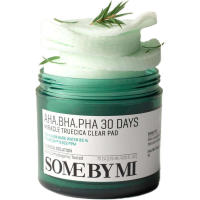 SOME BY MI AHA BHA PHA 30 días Miracle Truecica Clear Pad 70 almohadillas de tóner de centella exfoliantes suaves calmantes y puntos negros diarios - details 0
