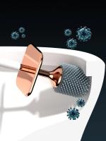 Cepillo de Inodoro de Silicona TPR A Prueba de Fugas, Cepillo de Limpieza Suave y Flexible con Base - details 8