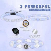 Kit x3 Pulseras Sanadoras de Amatista |   Para Relajación Profunda, Armonía Interior y Protección Energética |   Regalo unisex para practicantes de yoga |   Piedra Natural con Poder Curativo |   Joyería Terapéutica Mujeres/Hombres - details 14