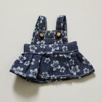 Vestido con tirantes, accesorios de ropa para muñecas, traje para muñecas, vestido vaquero, Mini ropa de oso, vestido DIY para muñecas de peluche de 12cm - details 12
