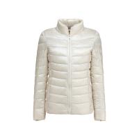 Abrigo de Pato de Tamaño Grande para Mujer Plue 6xl 7XL Ultra Ligero de Plumas Abrigo de Piel con Cierre de Cremallera Para Primavera/Verano Hecho de Nylon y Poliéster - details 2