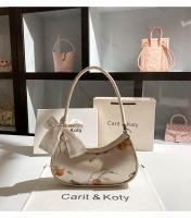Bolso Crescente Bordado de Alta Gama Estilo Francés Bolso de Mano Underarm Novedad Primavera 2025 - details 1