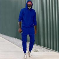Sudadera con capucha para hombre Ropa deportiva europea y americana Casual Colores sólidos - details 27