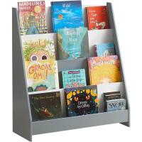 Librería Infantil niños Juguetes 4 Compartimentos Abiertos 80 x 30 x 88 cm KMB32-W ES - details 6