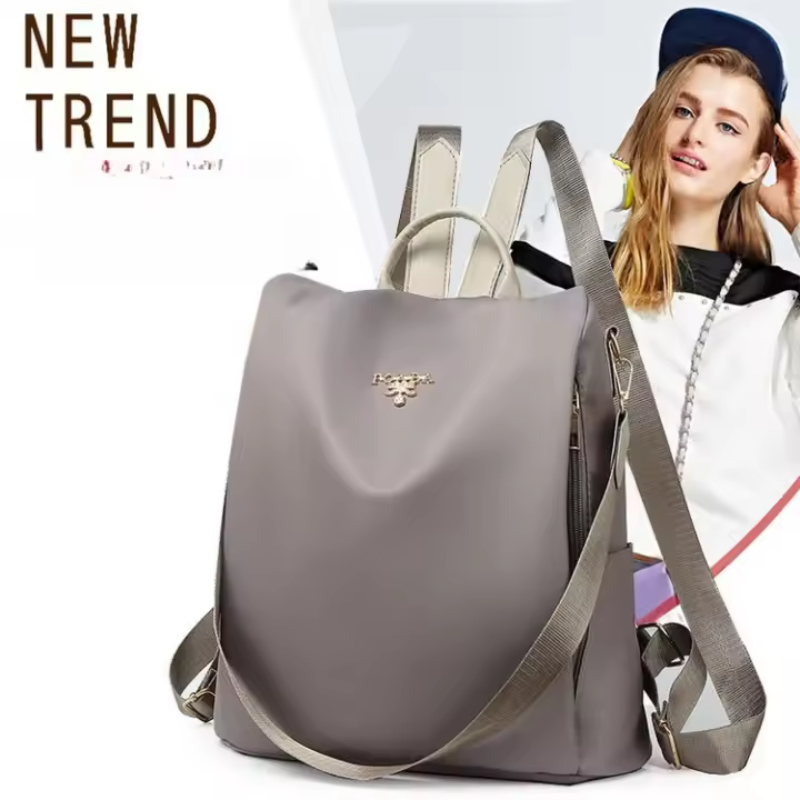 New waterproof oxford cloth casual women's bag Korean fashion backpack casual and versatile travel backpack - 1