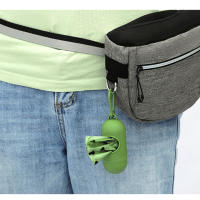 Bolsa de Basura Portátil para Perros Dispensador de Bolsas de Excremento Caja de Almacenamiento de Basura para Gatos y Cachorros Suministros para Mascotas - details 9