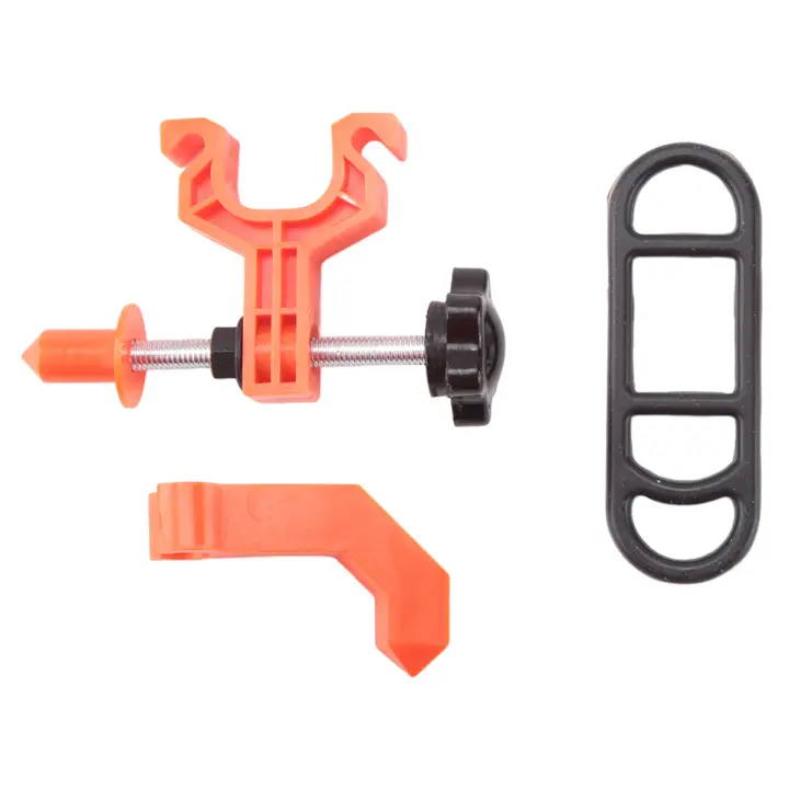 Mini soporte Truing para rueda de bicicleta, herramientas de ajuste de llantas de bicicleta MTB, herramientas de reparación de ruedas, accesorios de ciclismo, naranja - 1