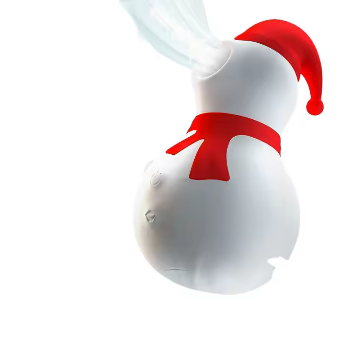 Tome la iniciativa para marcar Navidad muñeco de nieve juguete de succión masajeador femenino saltando huevo vibrador palo lengua lamiendo masturbación productos sexuales - 1