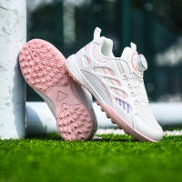 Nuevas zapatillas de fútbol para niños, calzado con botón giratorio, con Las uñas rotas - details 4