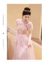 Elegante Vestido de Gala de Estilo Francés Alta Gama 2025 Perfecto para Banquetes, Cumpleaños, Bodas Moda para Mujeres - details 1