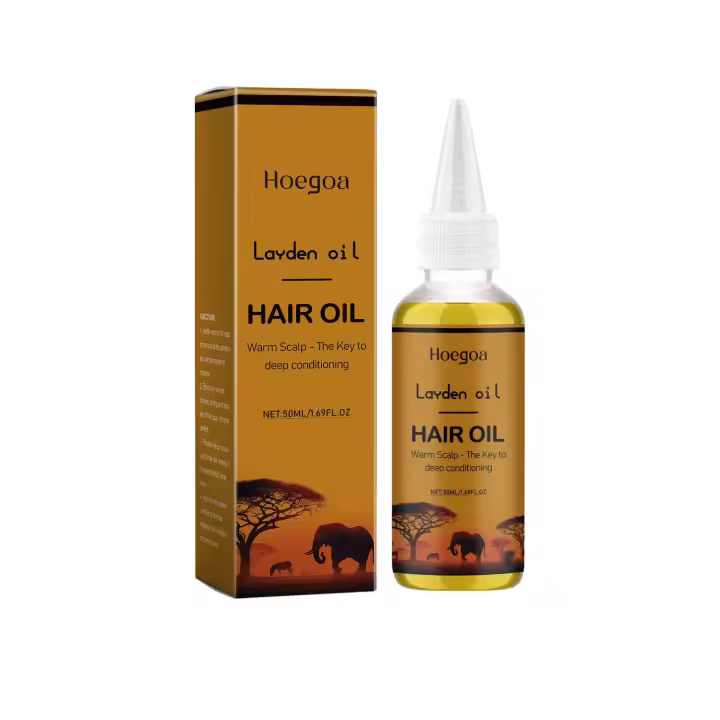 El nutritivo nutre naturalmente el cabello, dejándolo esponjoso, suave, brillante y fuerte. Es un aceite hidratante para - 1