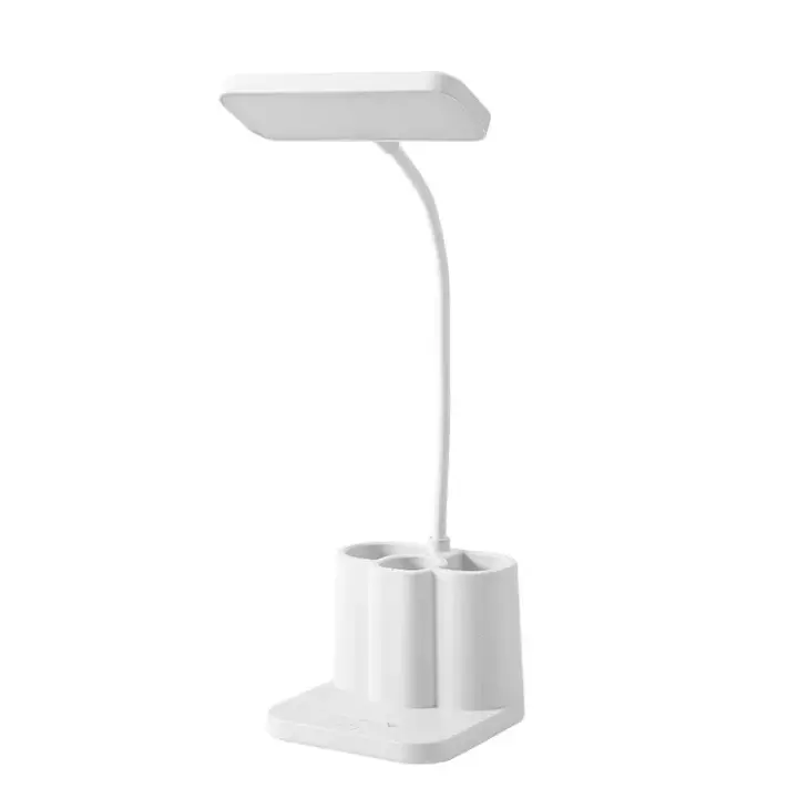 Lámpara LED de escritorio de 3 tonos, luz nocturna de protección ocular, carga USB, aprendizaje, dormitorio, cabecera, lectura, luz nocturna - 1