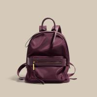 Mochila de cuero para escuela de turismo, compras, oficina de negocios, universidad, bolso de ocio de nailon multifuncional para mujer - details 3