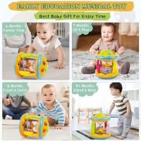 Proyector Rotativo de Oceanos Montessori Juguete Educativo Temprano para Bebés con Música Luz - details 4