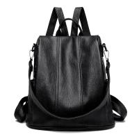 Nueva mochila antirrobo, monederos de cuero suave de alta calidad, bolso vintage para mujer, mochilas escolares, mochila de viaje, mochila para mujer - details 1