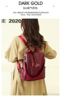 Mochila antirrobo de cuero vintage para mujer, mochila de trabajo de gran capacidad, mochila de hombro informal para mujer - details 12