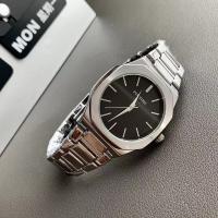 Reloj cuadrado con correa de acero para hombre, sencillo y versátil, de moda e informal, de cuarzo retro, tendencia para estudiantes - details 9