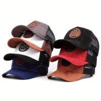 Gorra de béisbol de malla de verano para hombre y mujer, gorra Snapback informal transpirable con icono de letras, gorras de camionero de Hip Hop Unisex, sombrero para deportes al aire libre para papá - details 1