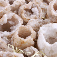 Geoda de ágata Natural sin abrir, cristal en bruto, cristales curativos de Energía Mineral, espécimen de colección de cuevas de racimo de piedra de la suerte - details 8
