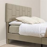 cama tapizada Sorni detalle