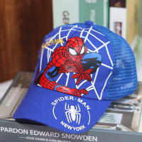 Gorra de béisbol para niños, diseño de Spider-Man, con visera de pato, para bebés, para actividades al aire libre. - details 0