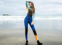 Traje de buceo deportivo para mujer, ropa de baño informal de manga larga y cuerpo ajustado para mujer - details 10