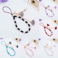 Cadena de cuentas colgantes, accesorios para teléfono móvil, cordón corto, cordón colgante, correa para teléfono móvil, cordón para teléfono móvil, correas para muñeca - details 1