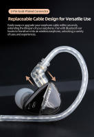 Auriculares con cable KZ Libra, auriculares estéreo HIFI para música, auriculares internos AUX de 3,5mm, auriculares con unidad de sonido dinámico de banda ultraancha con micrófono HD - details 10
