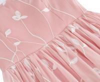 Vestido de Cintura Ajustado con Malla Bordada Retro 2024 Estilo Spaghetti Strap Vintage para Mujeres Ideal para Fiestas de Noche, Celebraciones y Cumpleaños - details 16