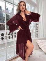 Lencería sexy para mujer, sexy, reunir pechos pequeños, tirantes de encaje, camisón de malla, traje sexual, ropa de estar - details 9