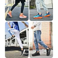 Zapatillas de correr de alta calidad para hombre y mujer, zapatos deportivos informales de malla cómodos y ligeros con amortiguación - details 4