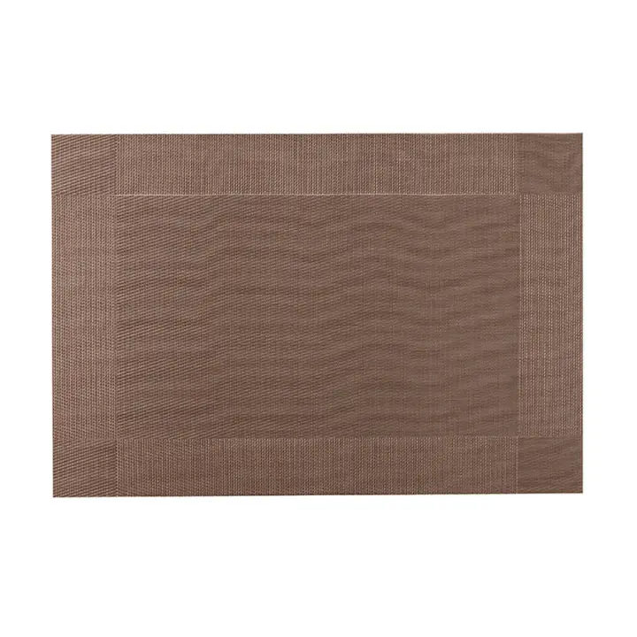 Mantel de PVC con marco doble impermeable y antideslizante, protector de mesas rectangular, estilo clásico y ecológico. - 1