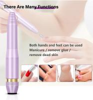 Máquina pulidora eléctrica para manicura y pedicura, con bandas de lijado de 100 piezas, anillo de arena, broca - details 2